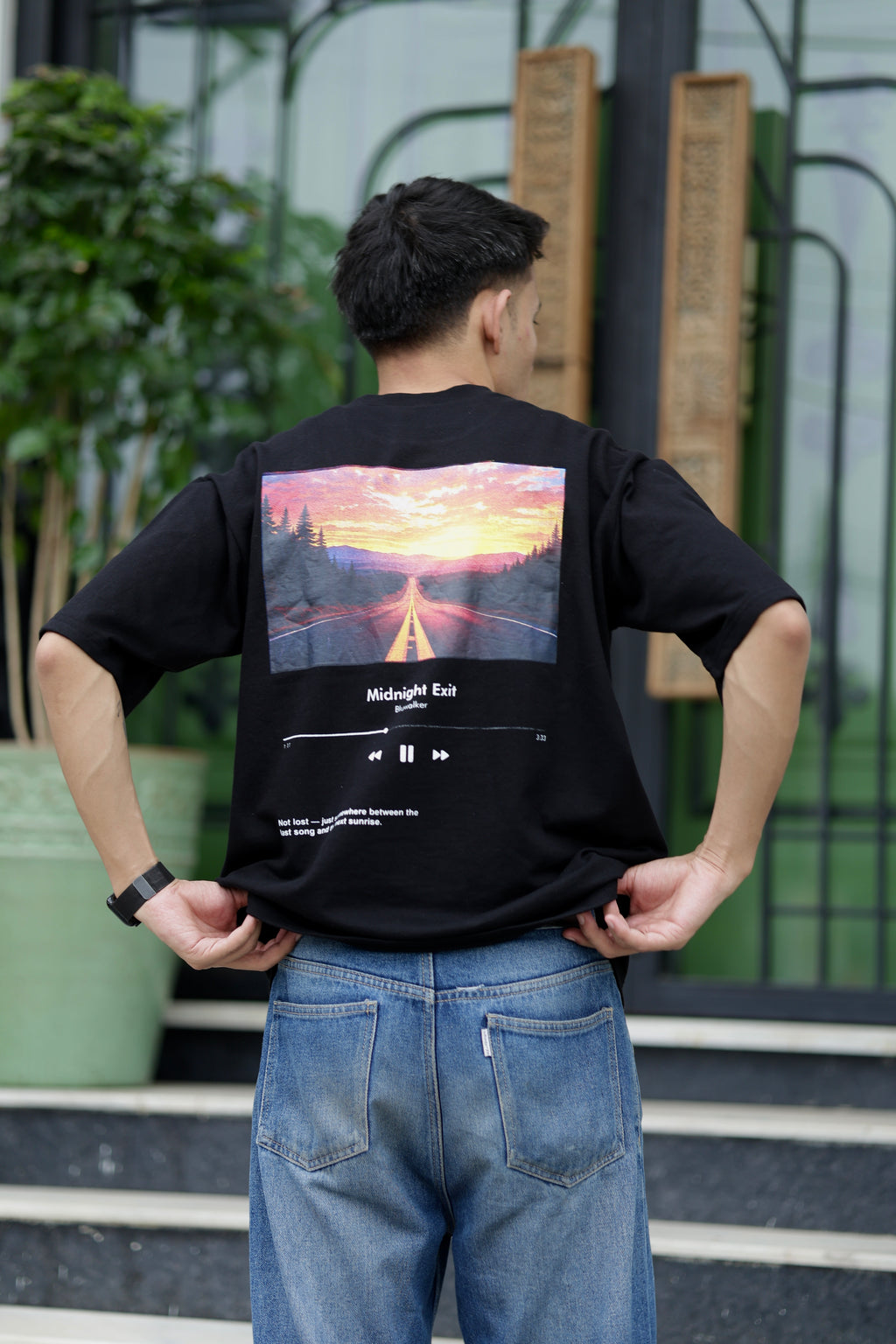 Black Midnight Exit Tshirt