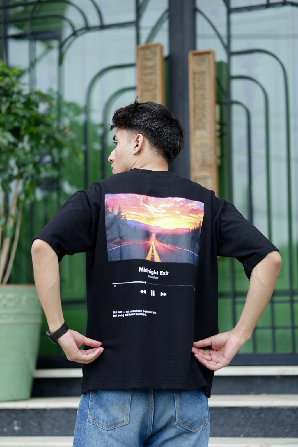 Black Midnight Exit Tshirt