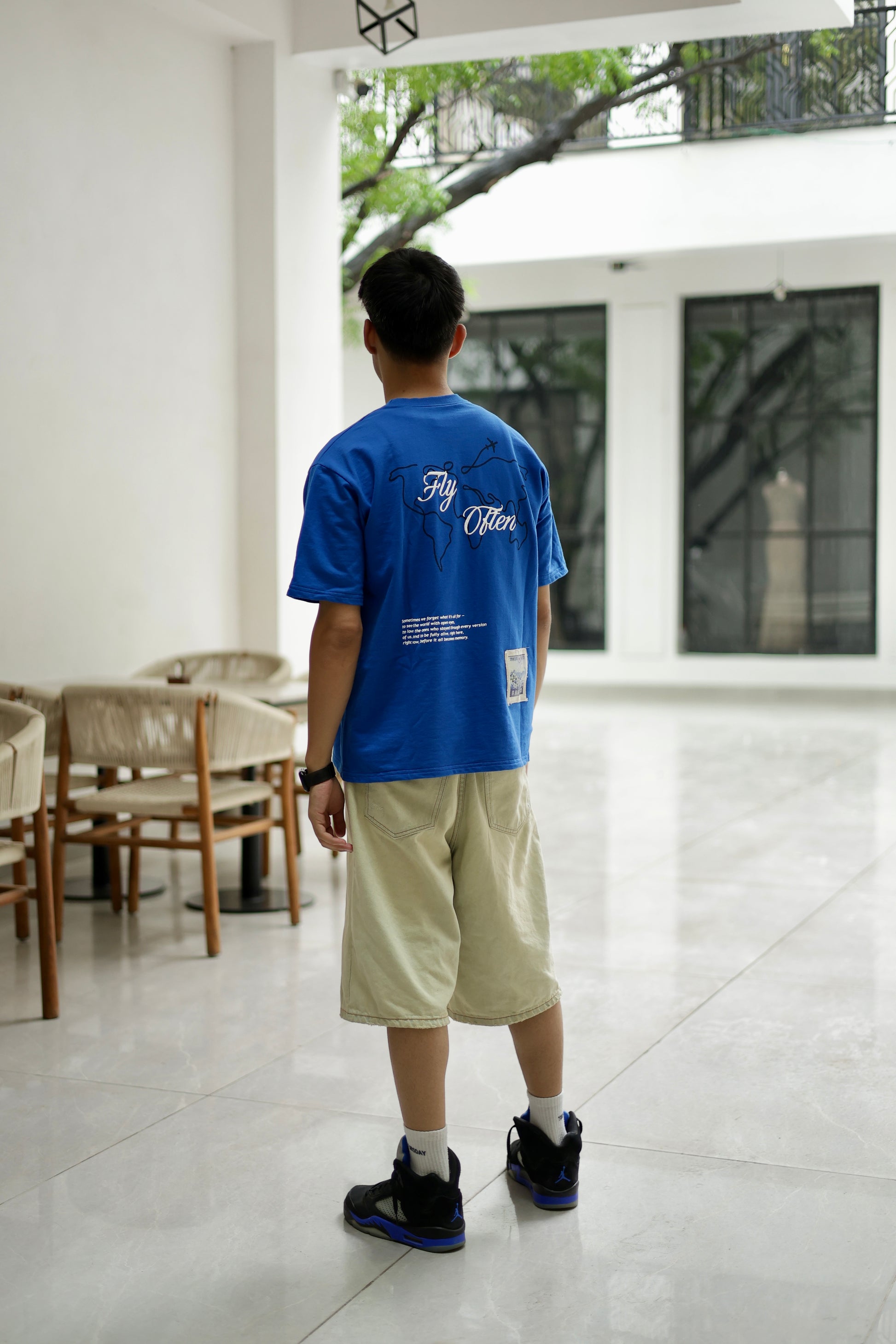 Fly Often Royal Blue Tshirt