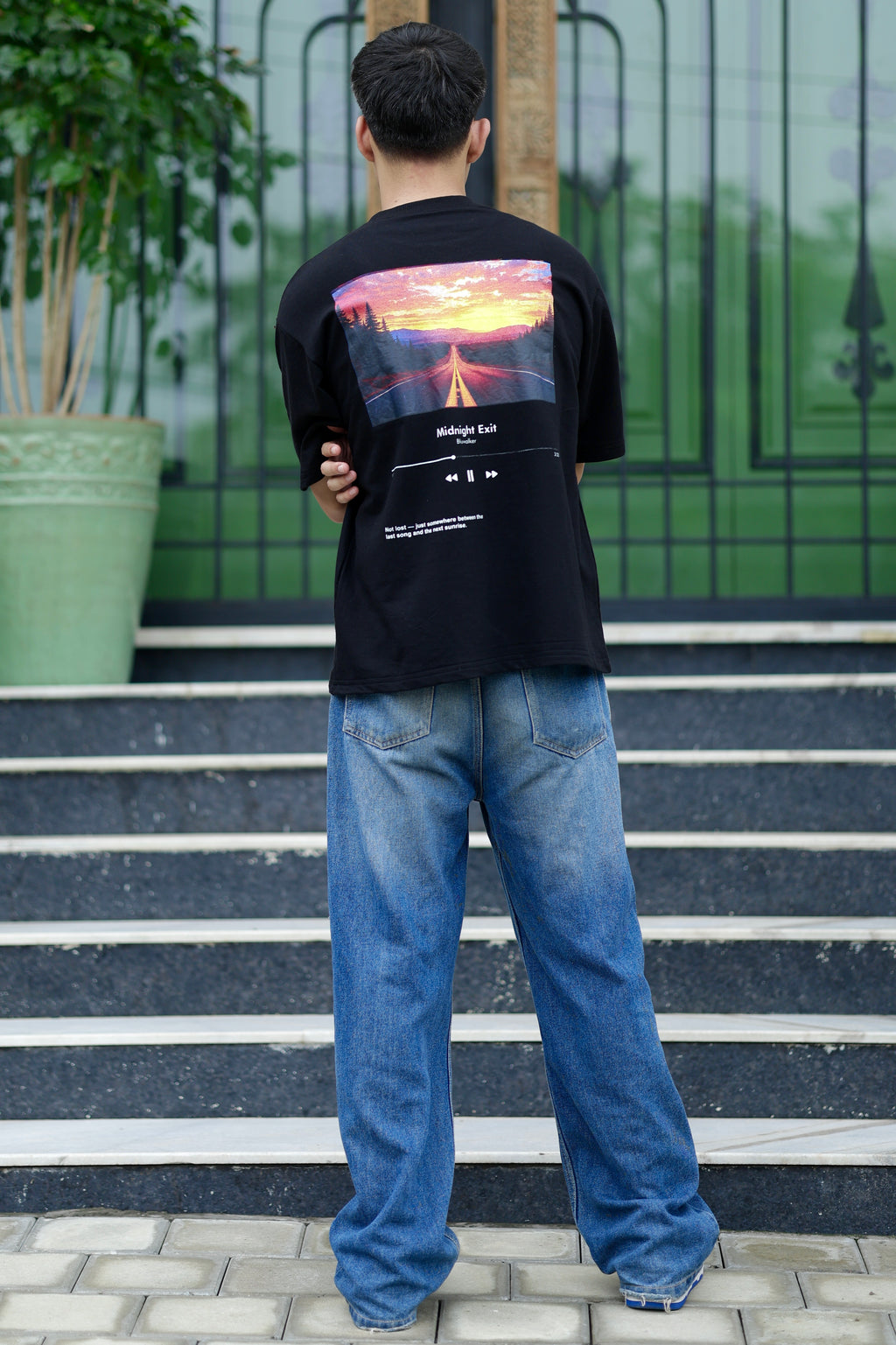 Black Midnight Exit Tshirt