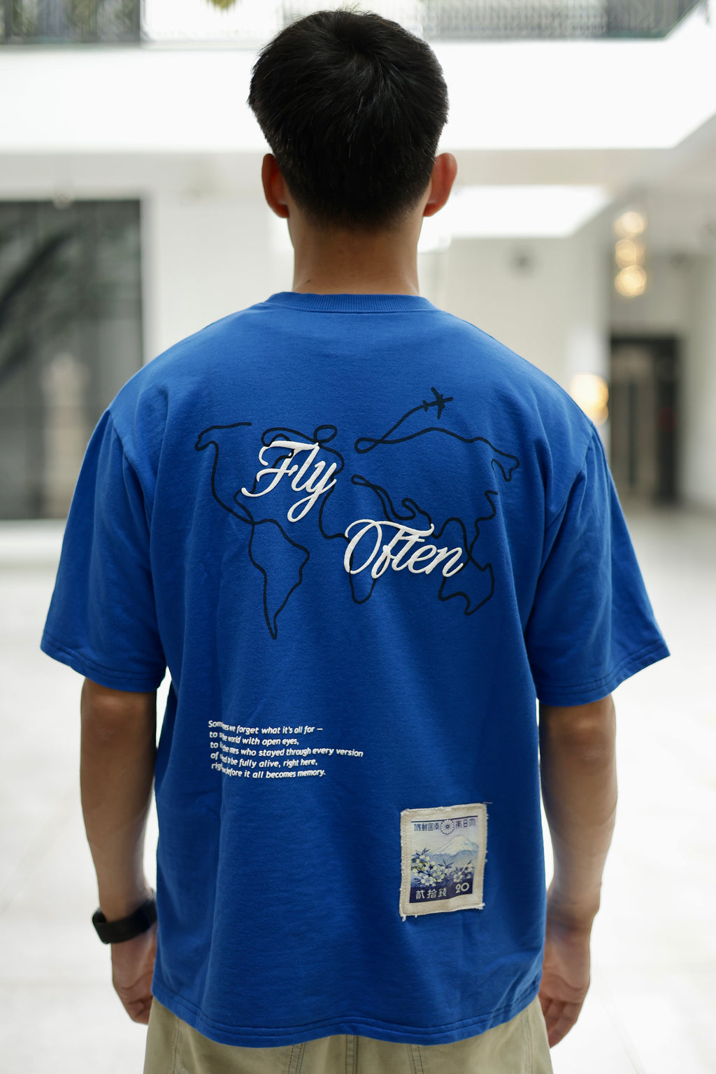 Fly Often Royal Blue Tshirt