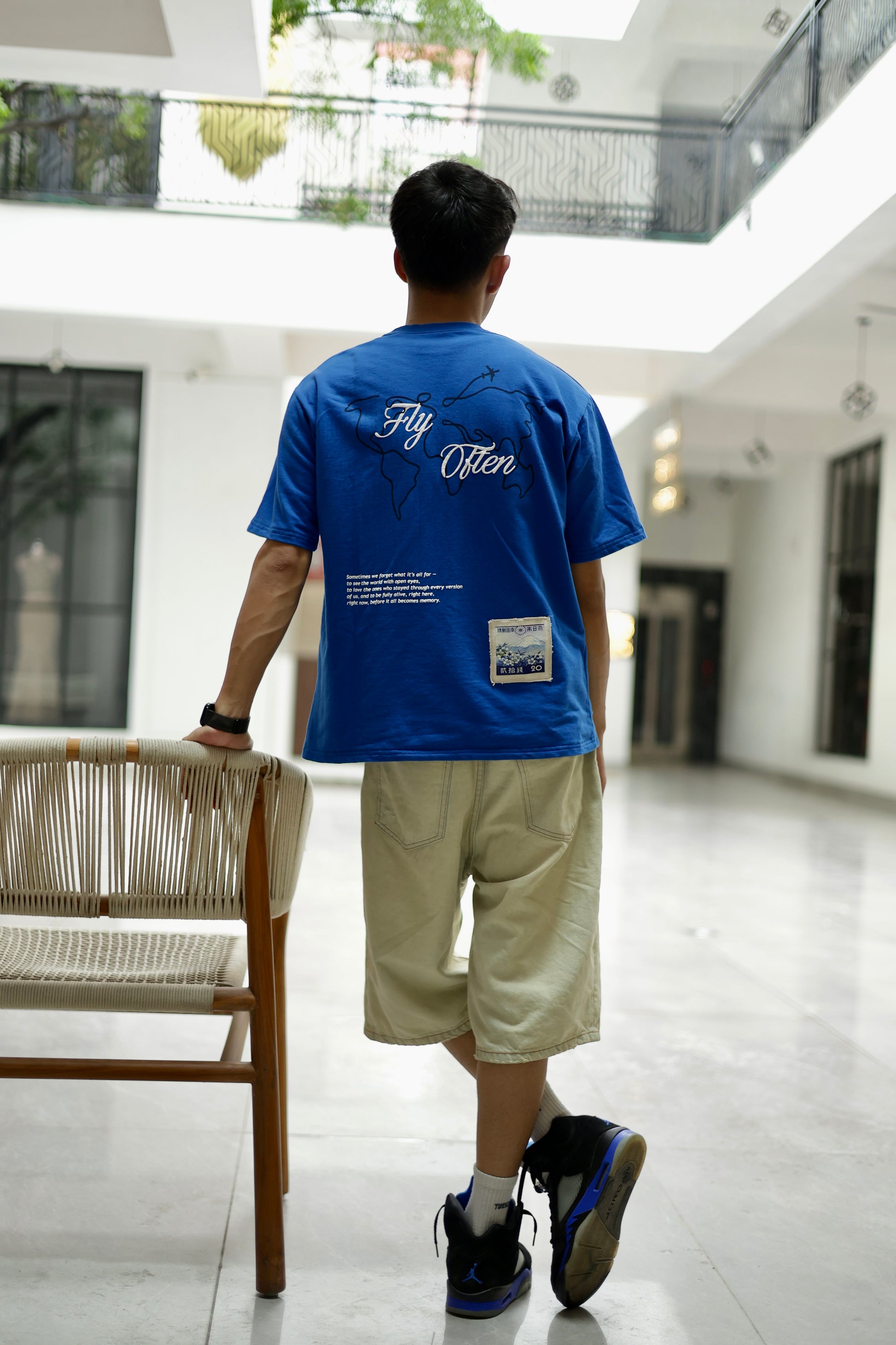 Fly Often Royal Blue Tshirt