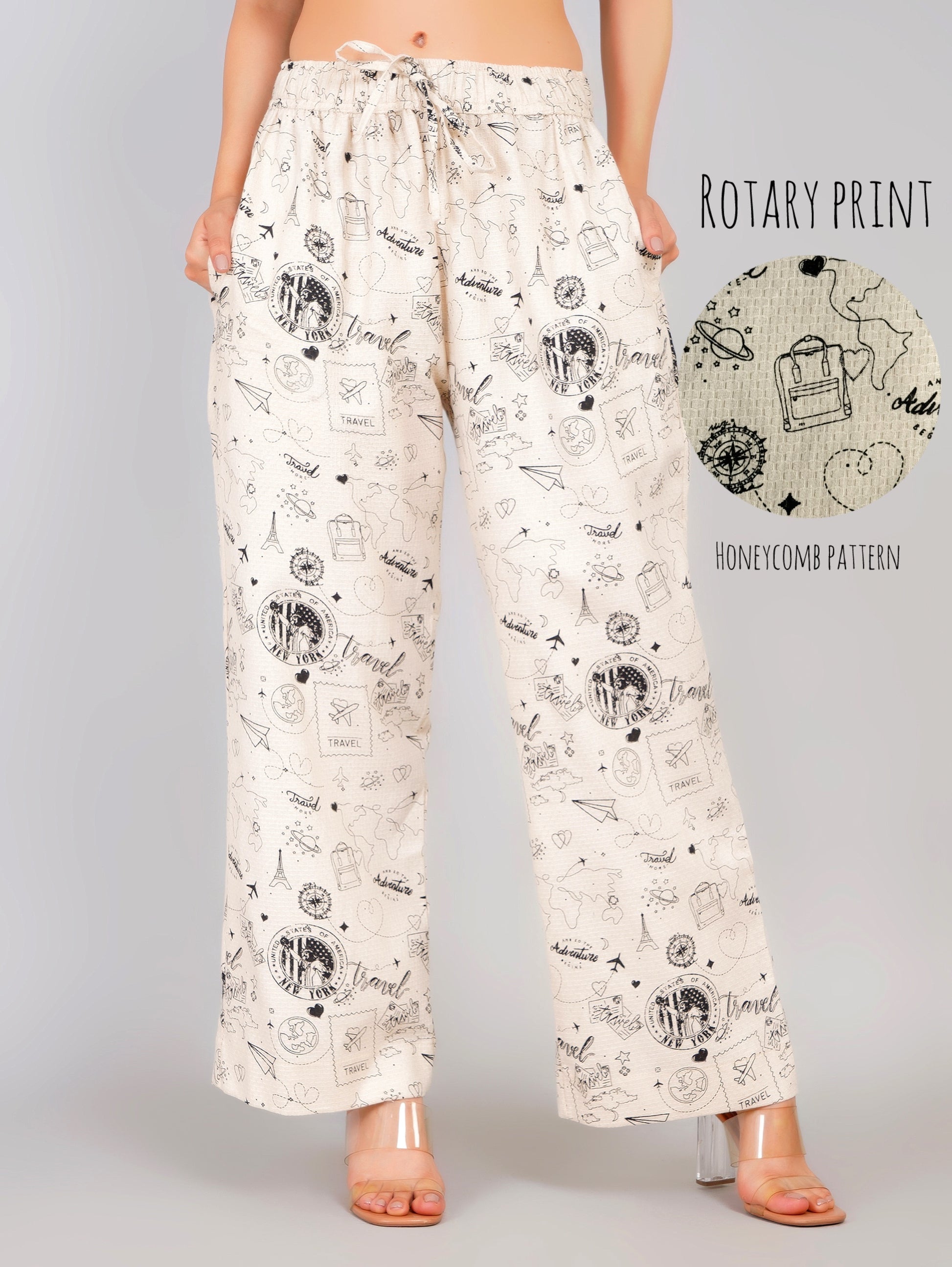 TRAVEL LINEN PANTS