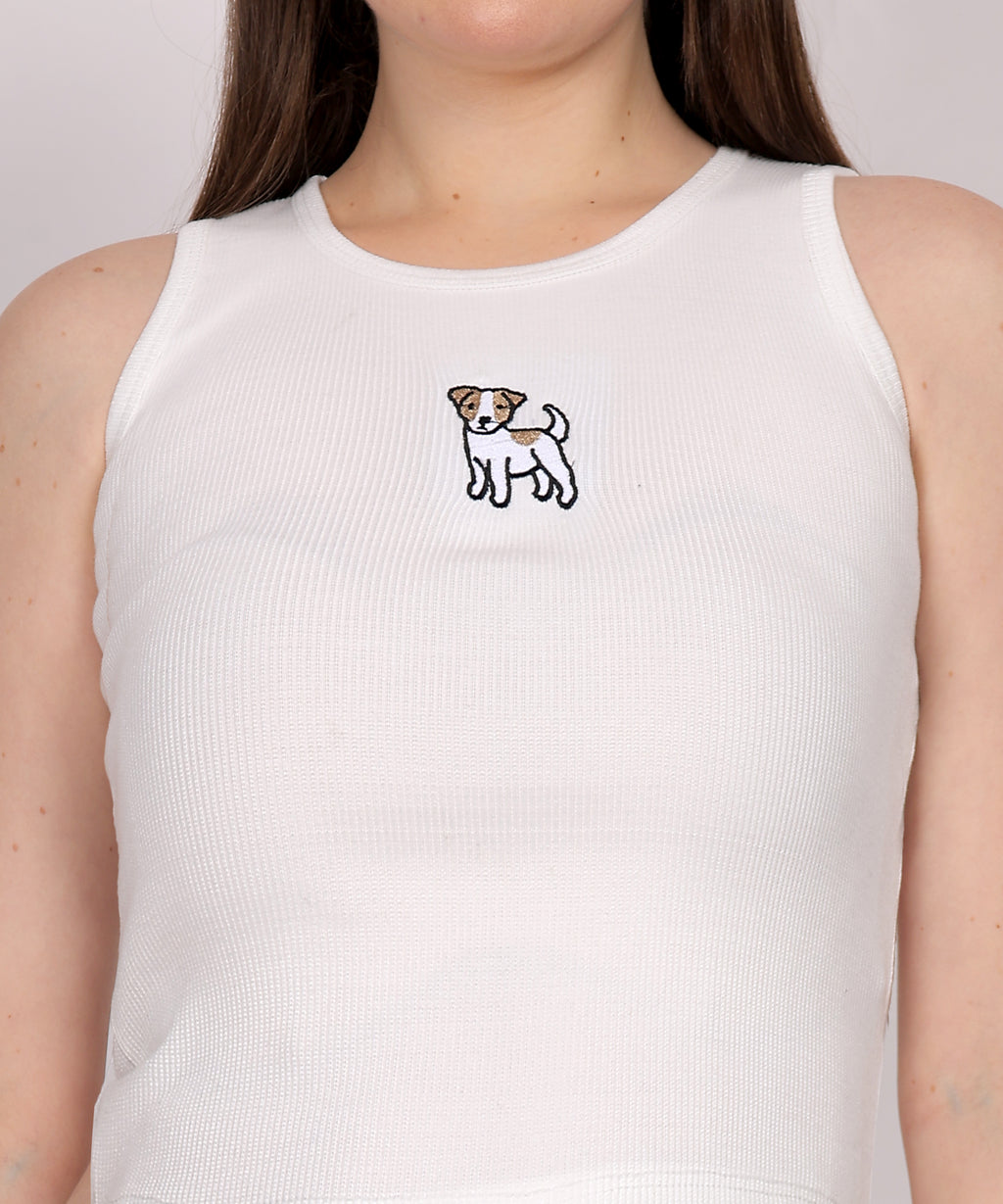Jack russel tank top