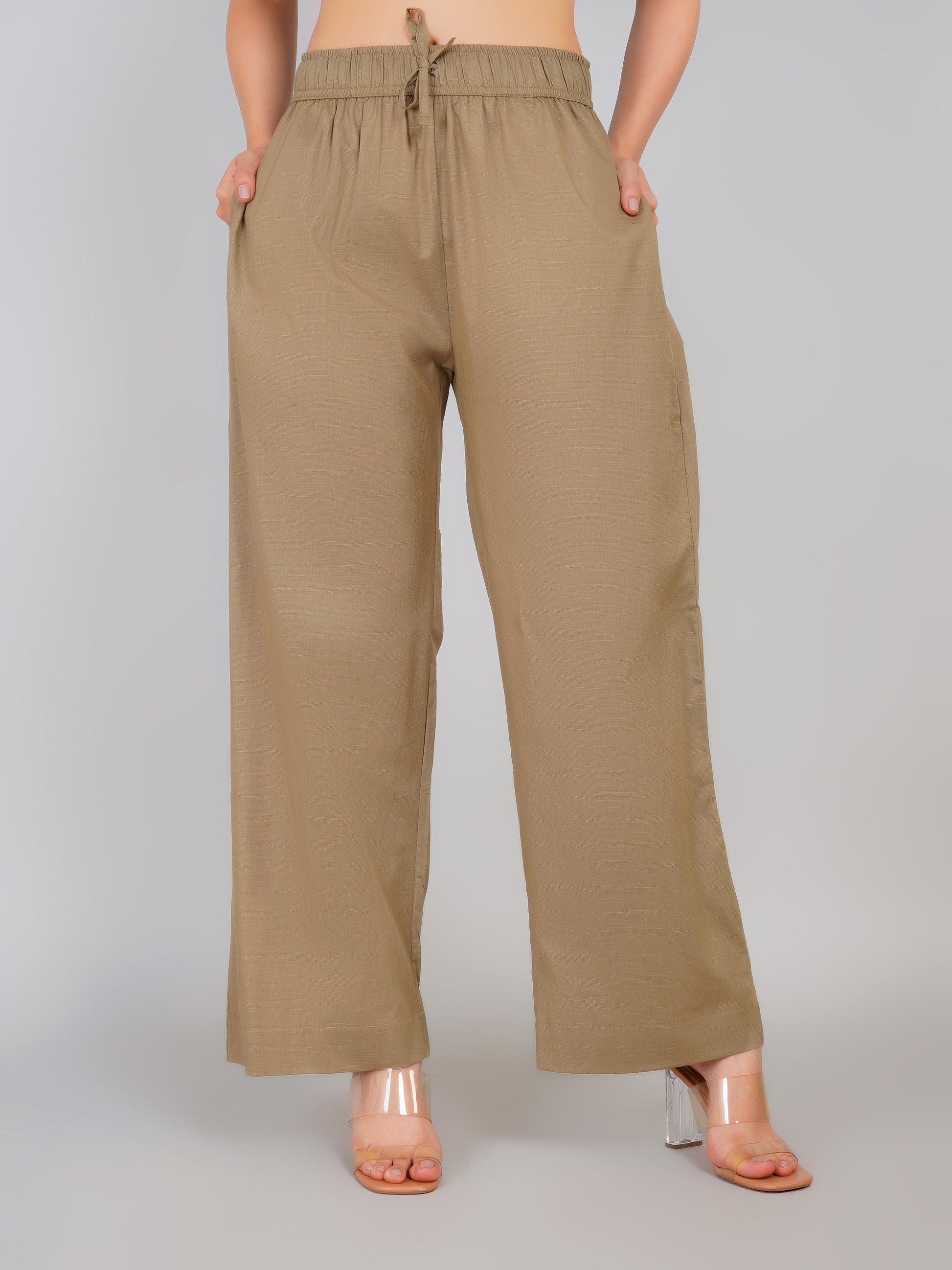 OLIVE GREEN LINEN CREST