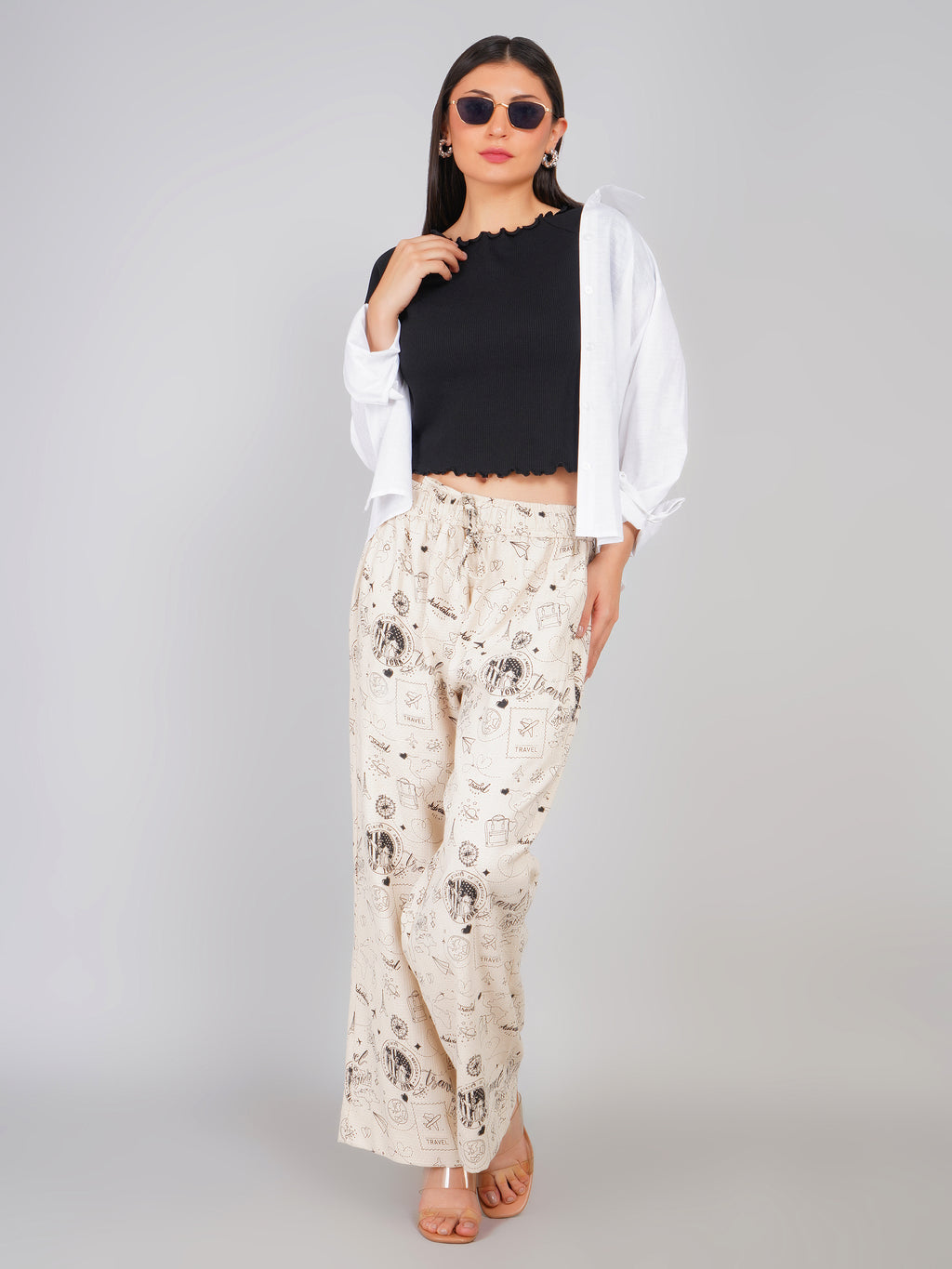 TRAVEL LINEN PANTS