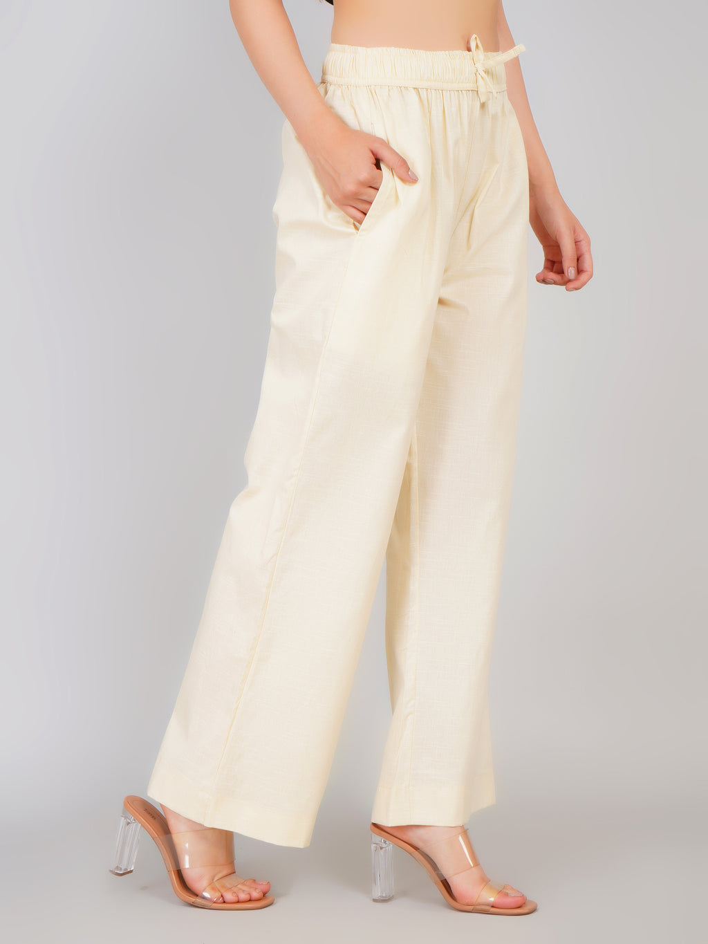 PALE YELLOW LINEN AURA