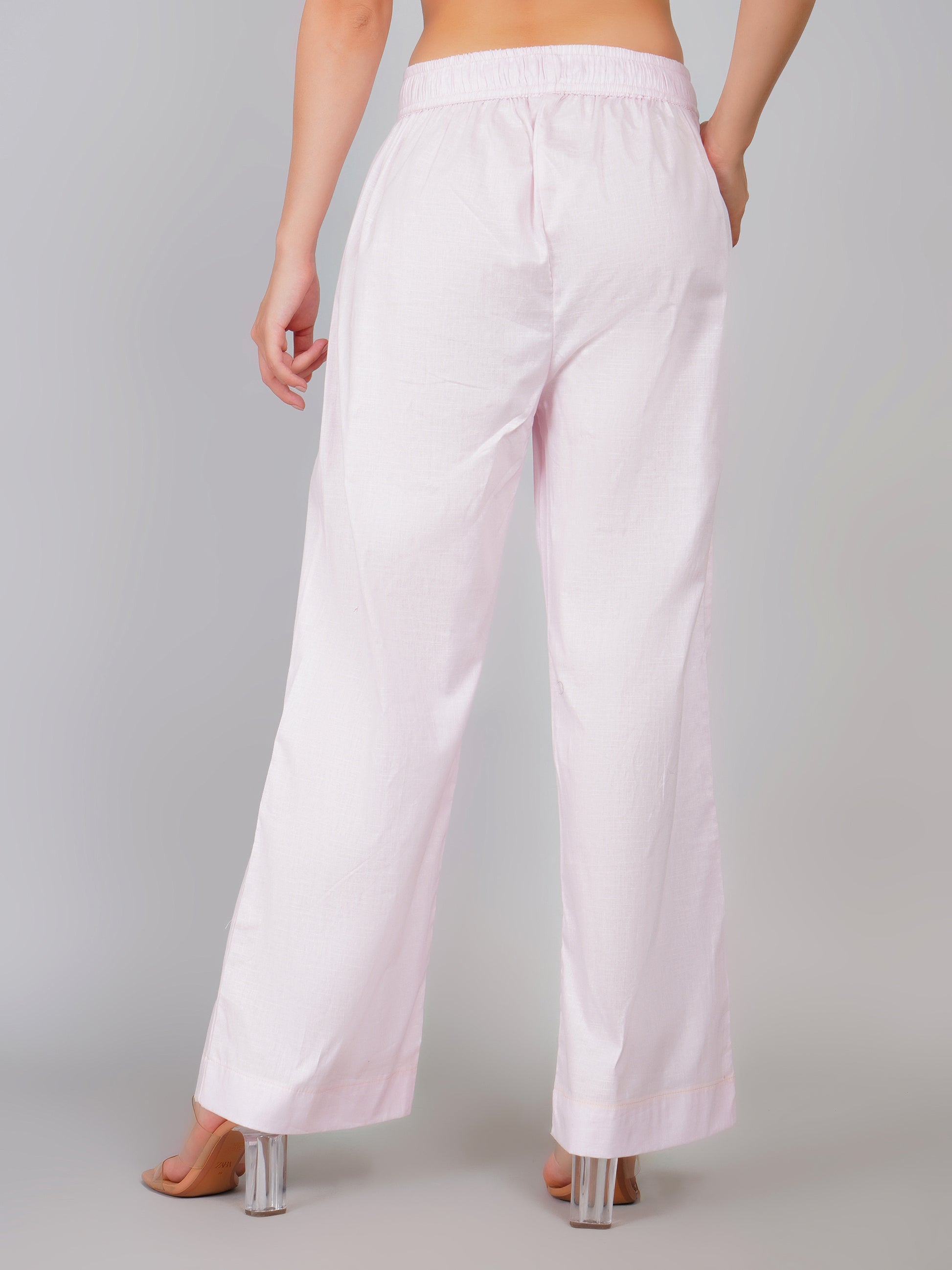 PASTEL PINK LINEN AURA