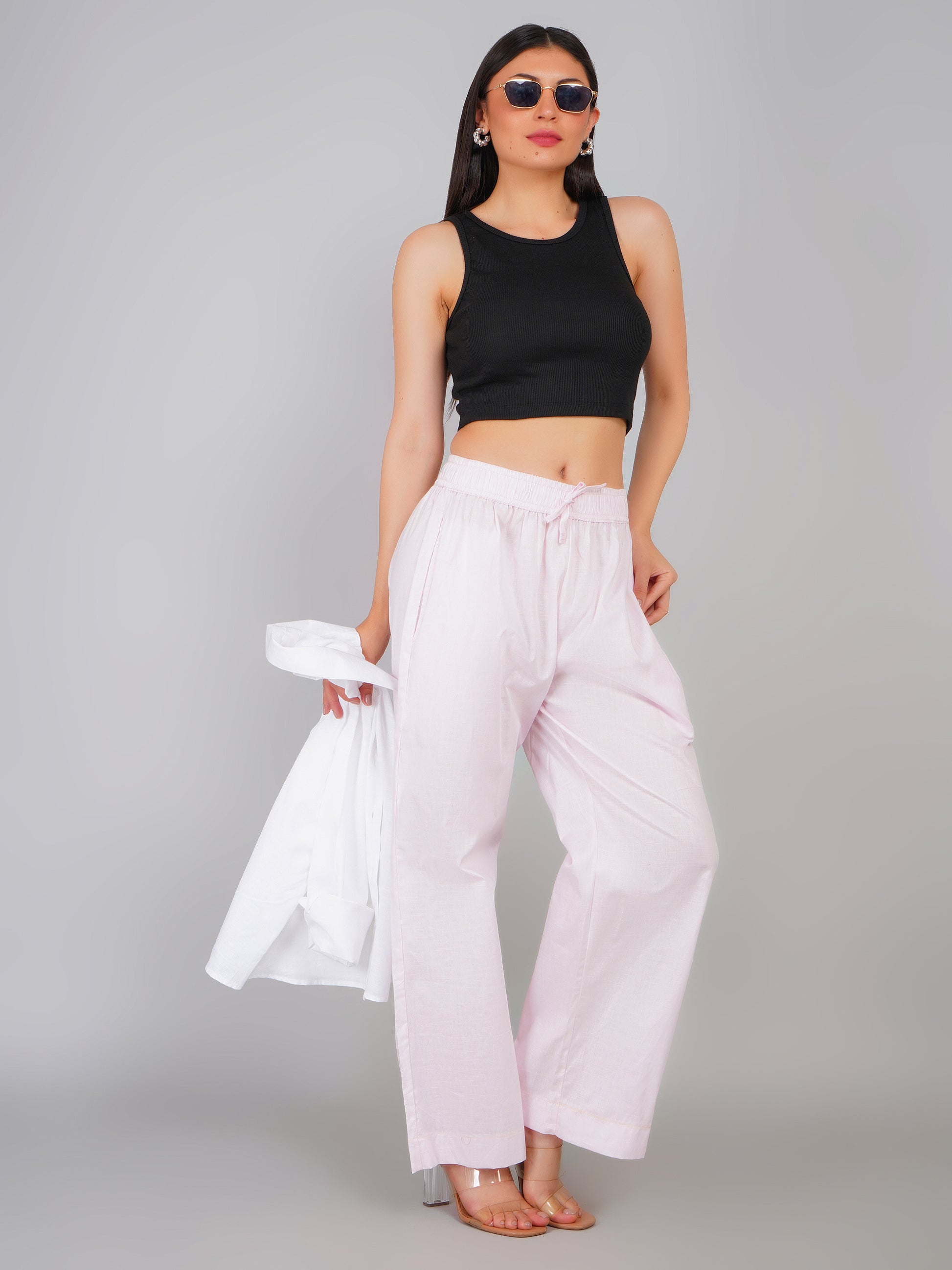 PASTEL PINK LINEN AURA