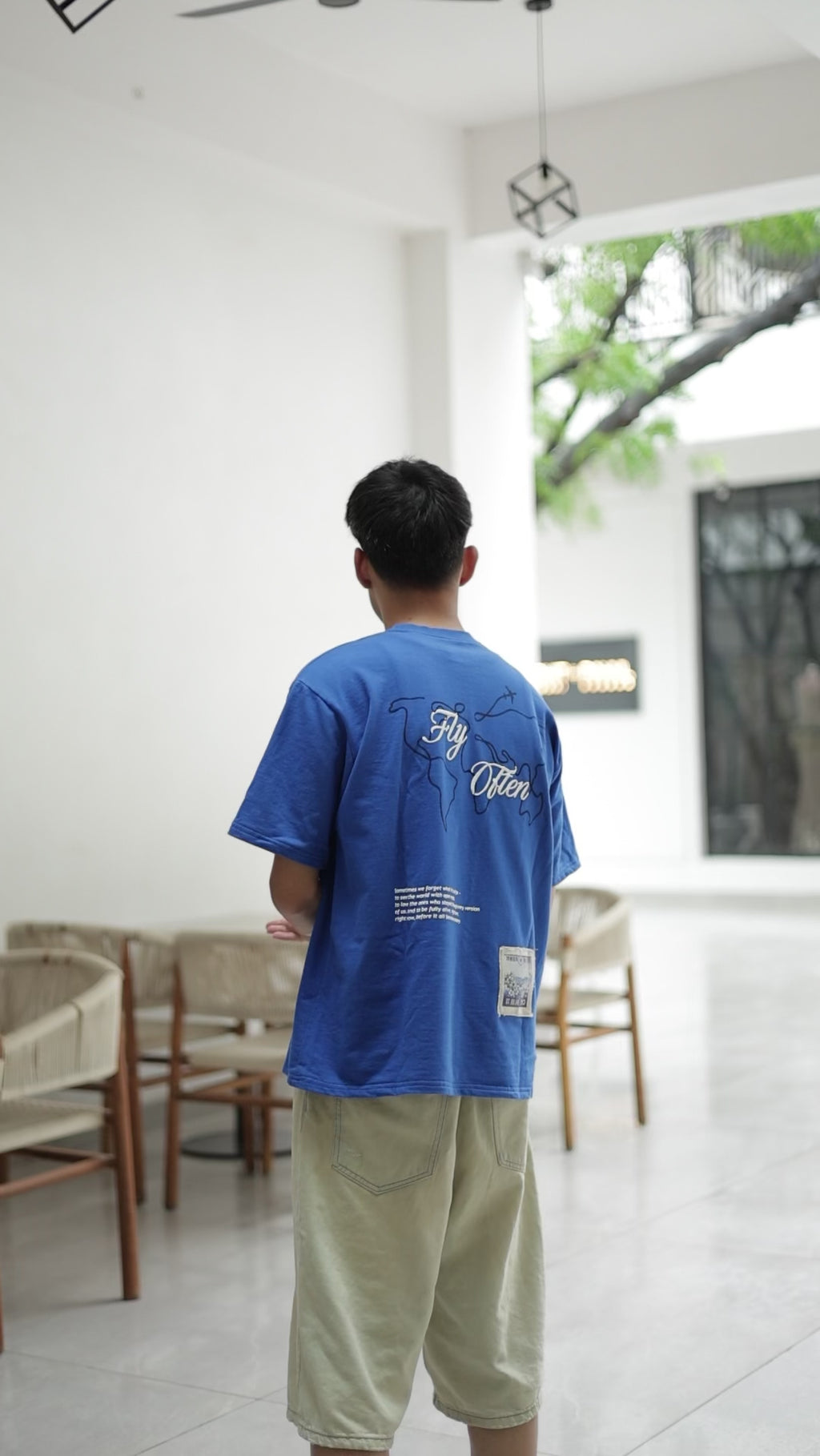 Fly Often Royal Blue Tshirt